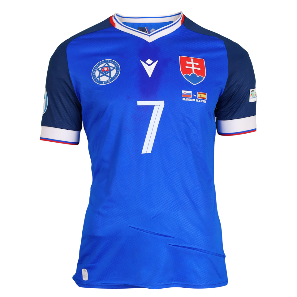 Tomáš Suslov Slovakia U21 shirt