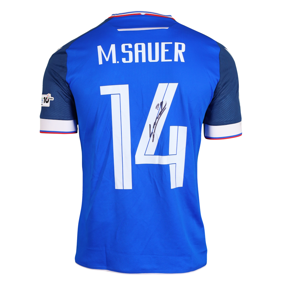 Mario Sauer Slovakia U21 jersey
