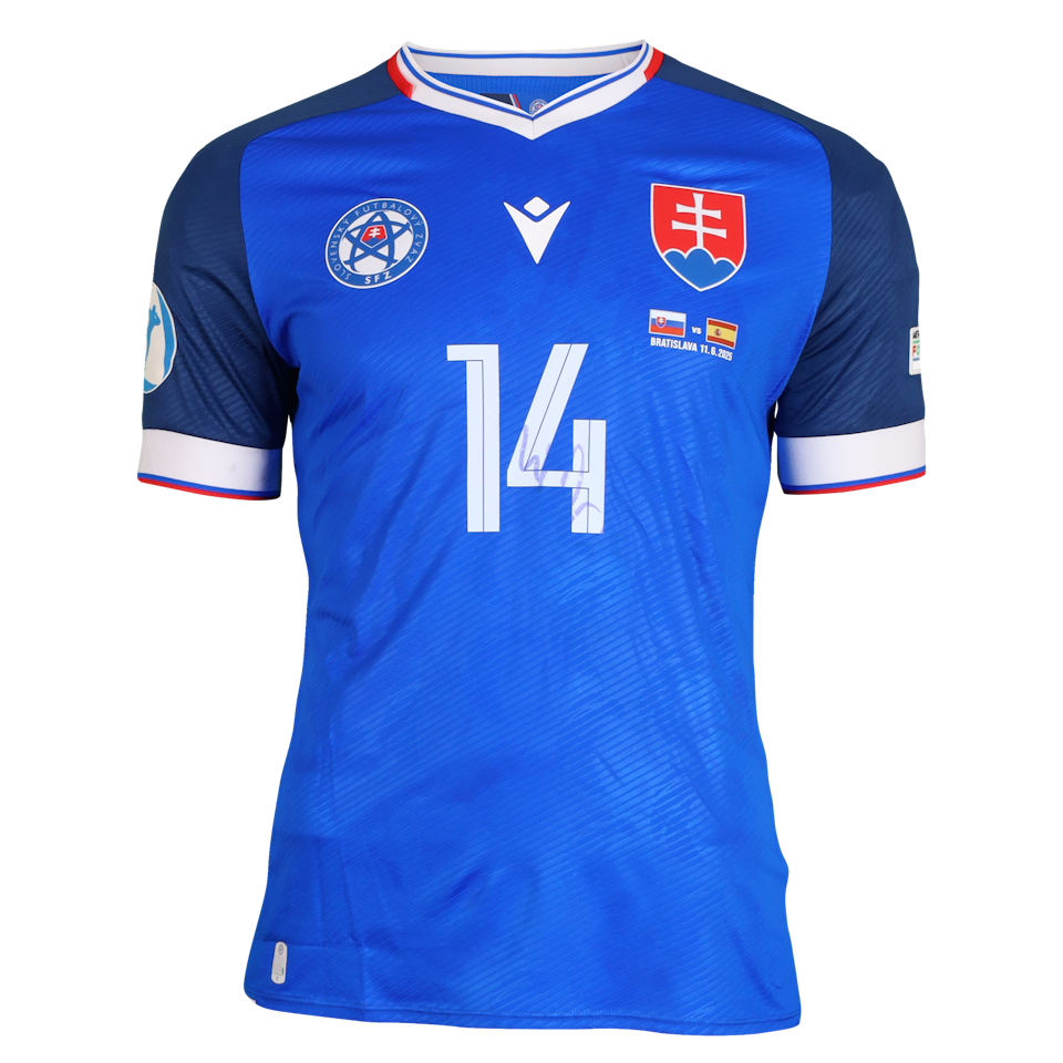 Mario Sauer Slovakia U21 jersey