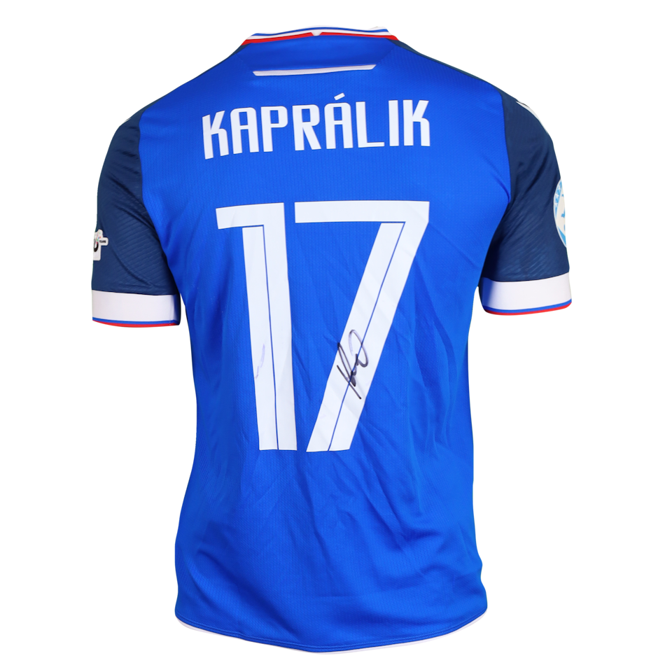 Adrián Kaprálik Slovakia U21 shirt