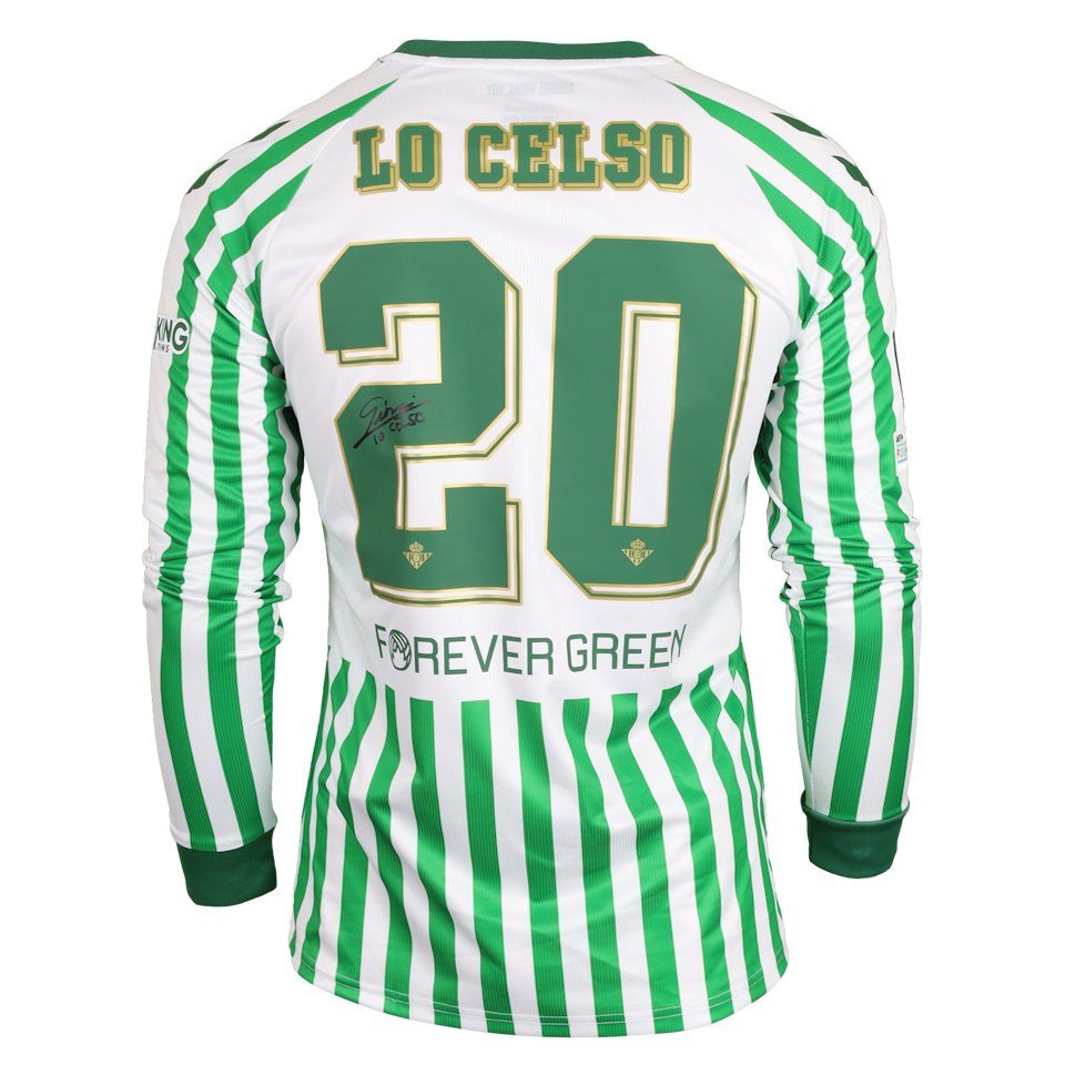 Giovani Lo Celso Real Betis camisa.