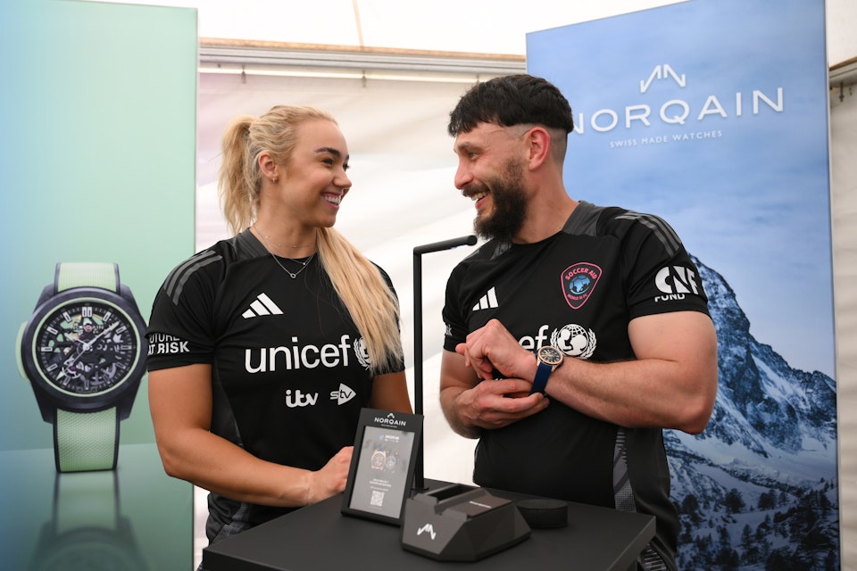 NORQAIN Wild ONE of 1 Soccer Aid Limited Edition Watch