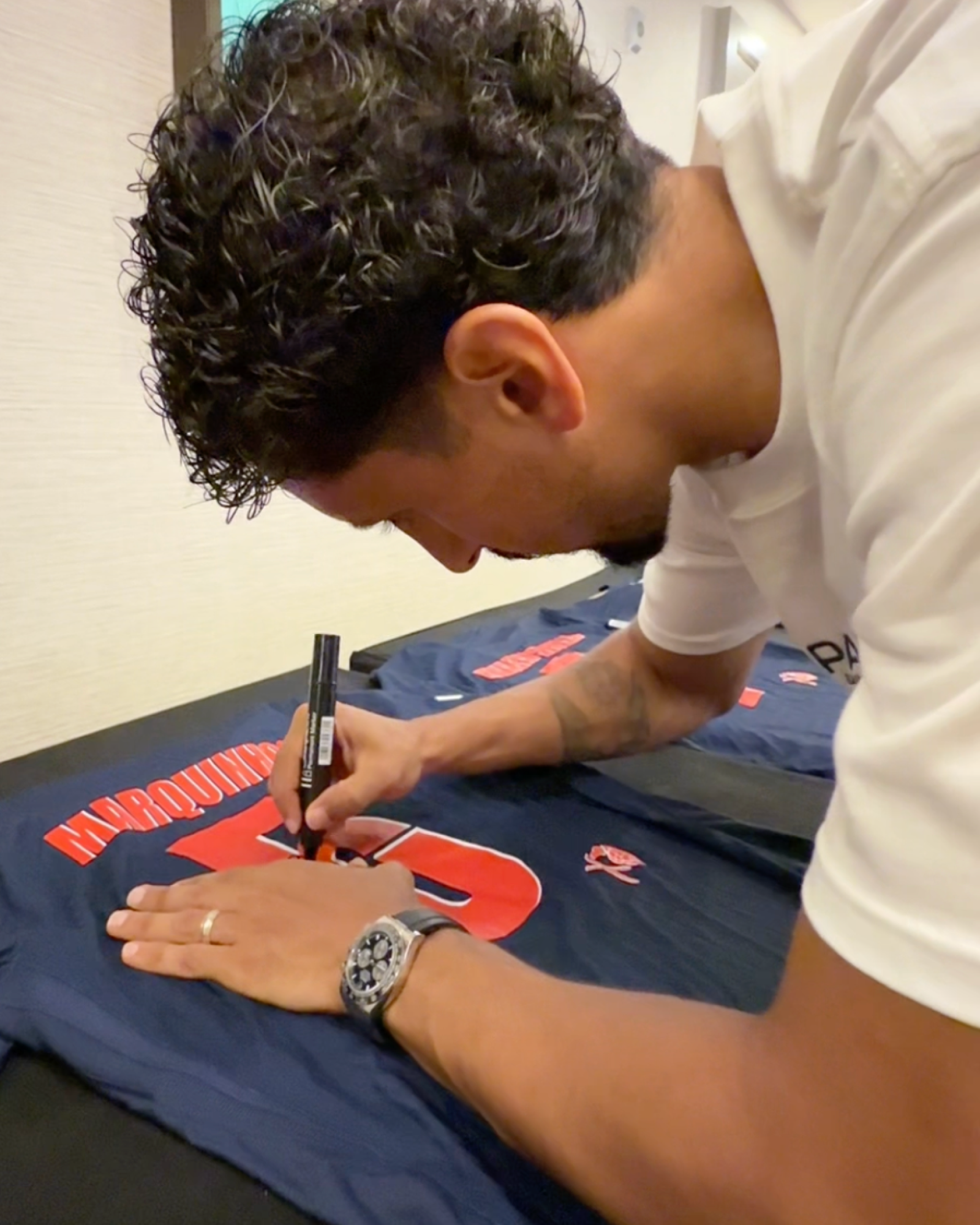 Marquinhos Paris Saint-Germain shirt