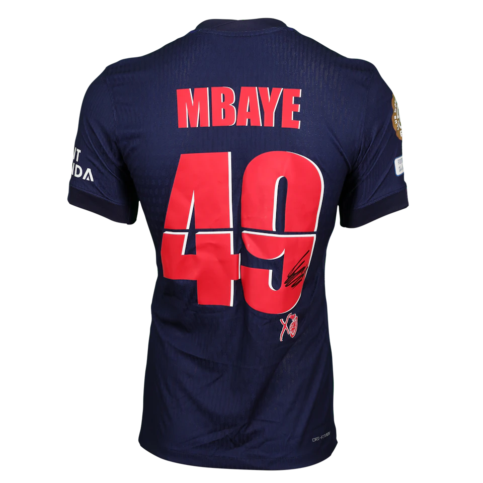 Ibrahim Mbaye Paris Saint-Germain jersey