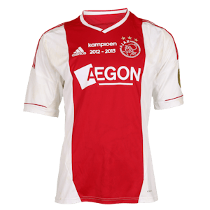 Squad Signed Champions Shirt | Ajax - 2012/13 - Eredivisie 
