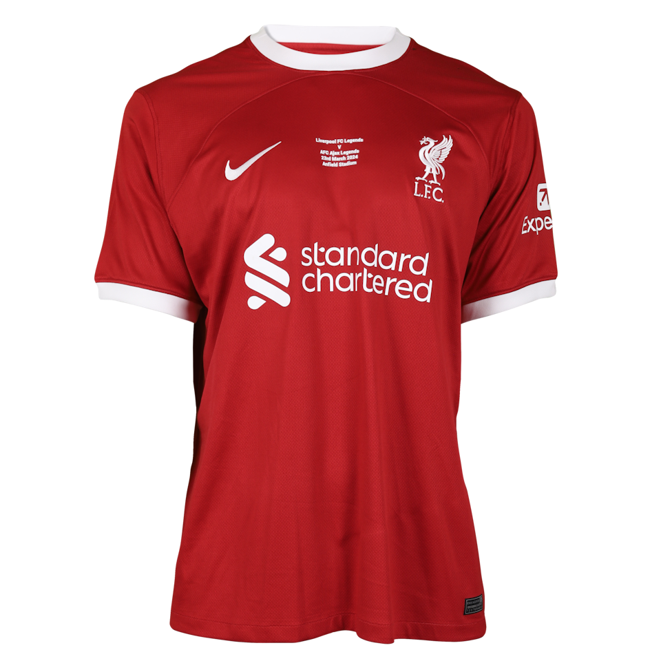 Ryan Babel Squad Signed Shirt | Liverpool Legends  - 2023/24 - Legends Game