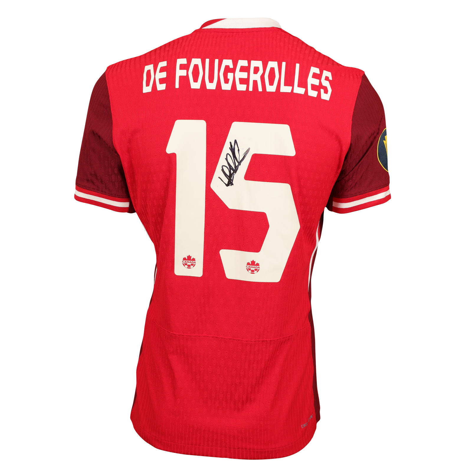 Luc De Fougerolles | MatchWornShirt