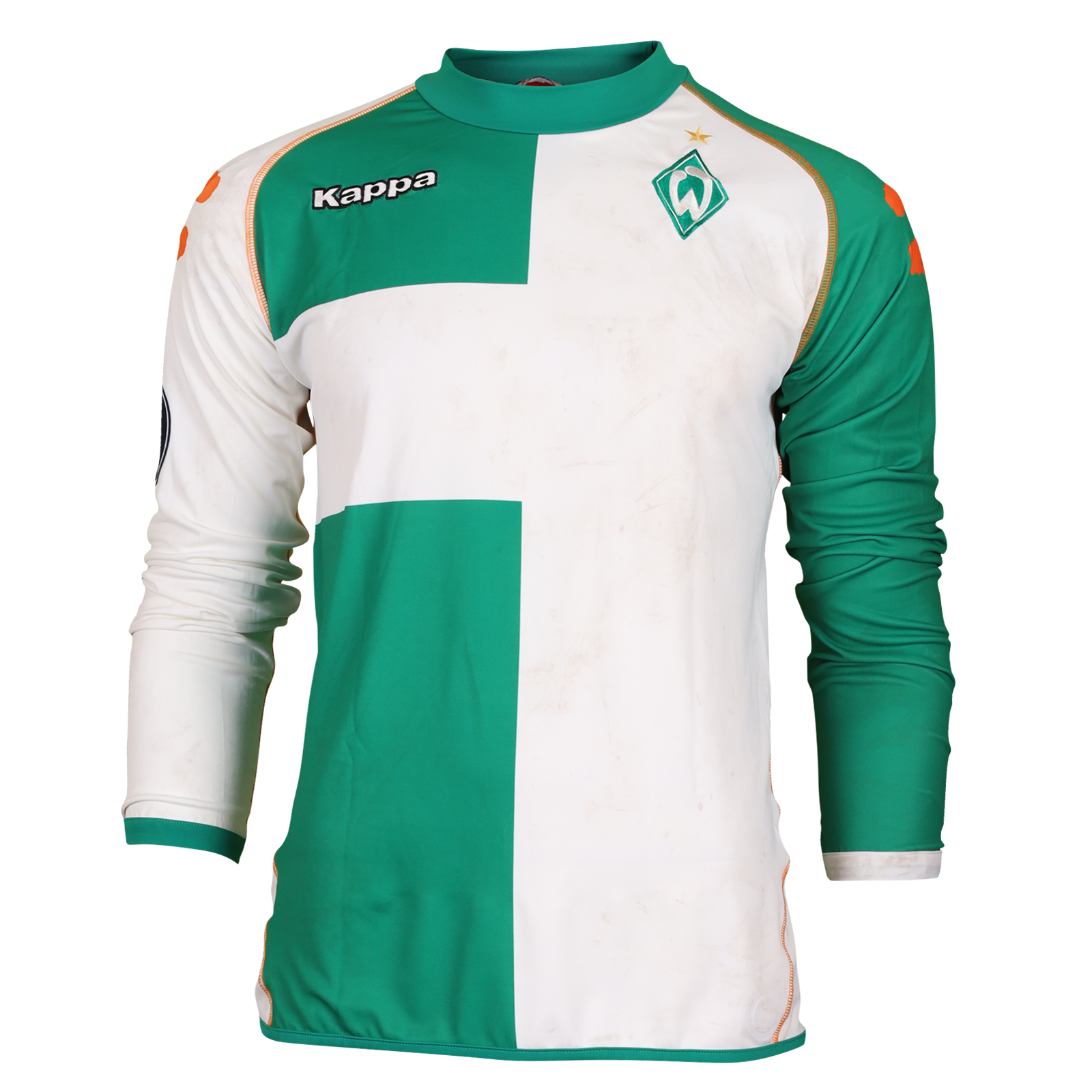 ブレーメンWerder Bremen 06/07 ユニフォーム DIEGO 10 Diego | Werder Bremen - 2006/07 - UEFA Cup | MatchWornShirt