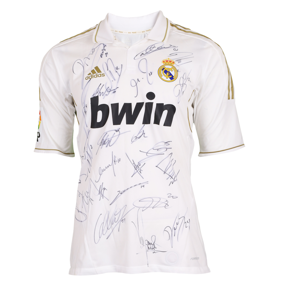 Squad Signed Shirt | Real Madrid - 2011/12 - La Liga