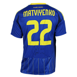 Mykola Matviyenko Ukraine jersey