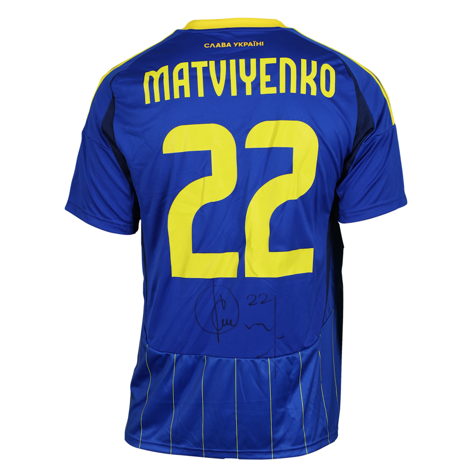 Mykola Matviyenko Ukraine jersey