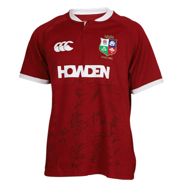 The British & Irish Lions 팀의 Squad Signed Shirt 셔츠