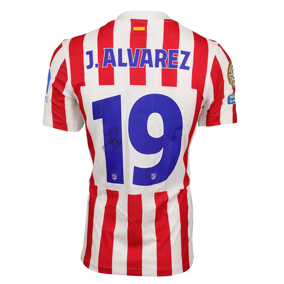 Julián Alvarez Atlético de Madrid shirt