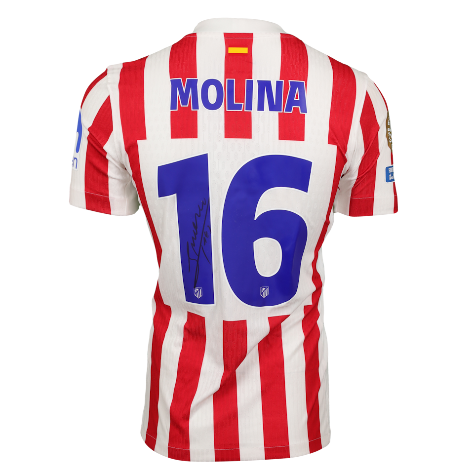 Atlético de Madrid 팀의 Nahuel Molina  셔츠