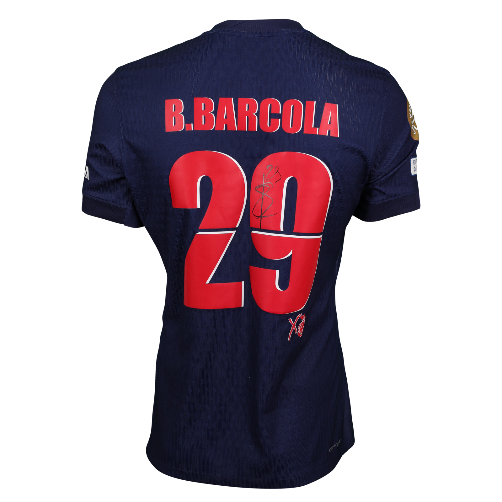 Bradley Barcola Paris Saint-Germain shirt