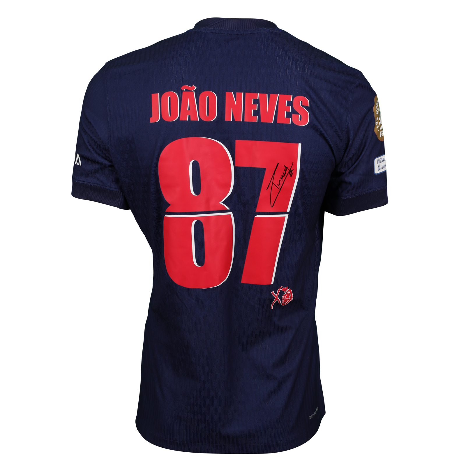 João Neves Paris Saint-Germain shirt