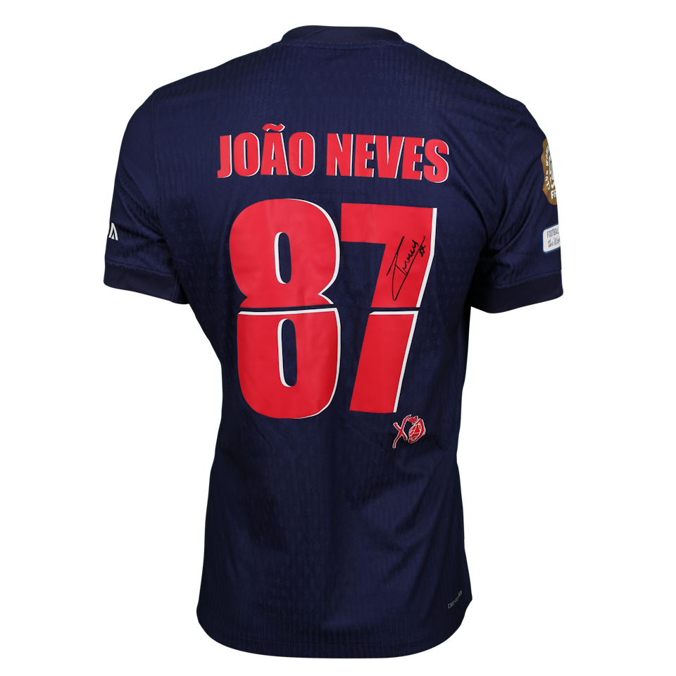 João Neves Paris Saint-Germain shirt