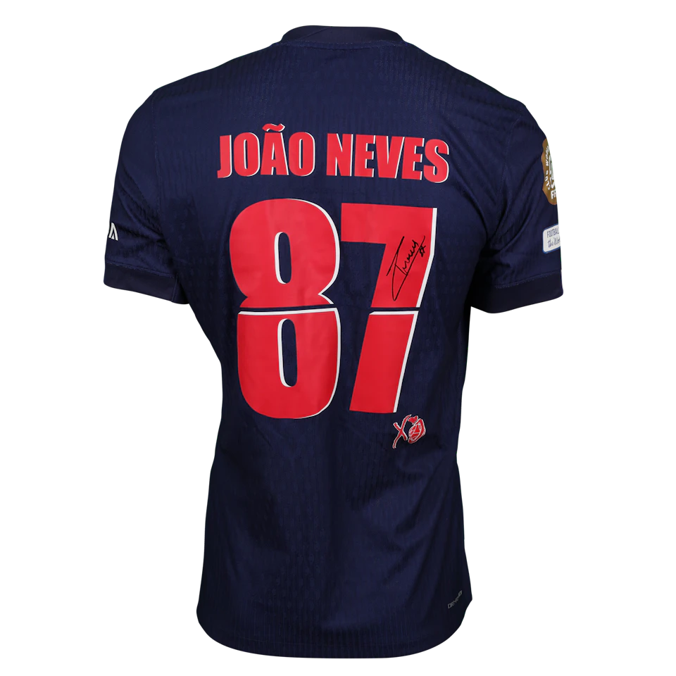 João Neves Paris Saint-Germain shirt