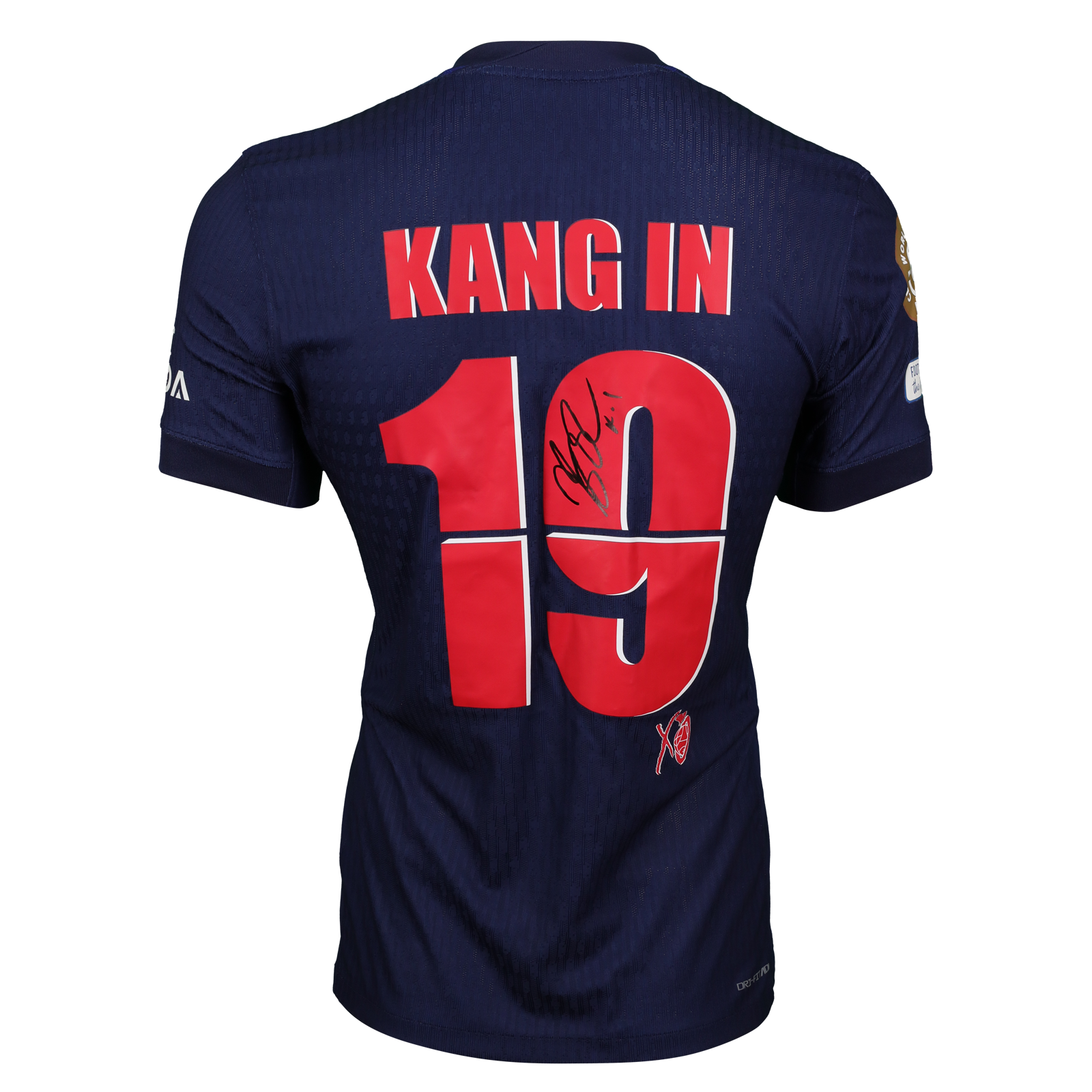 Kang-In Lee 이강인 Paris Saint-Germain shirt