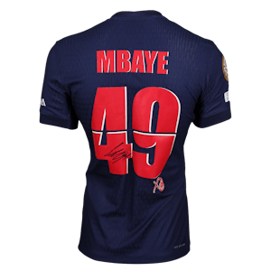 Ibrahim Mbaye Paris Saint-Germain shirt