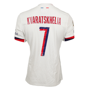 Khvicha Kvaratskhelia Paris Saint-Germain camisa.