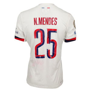Nuno Mendes Paris Saint-Germain jersey