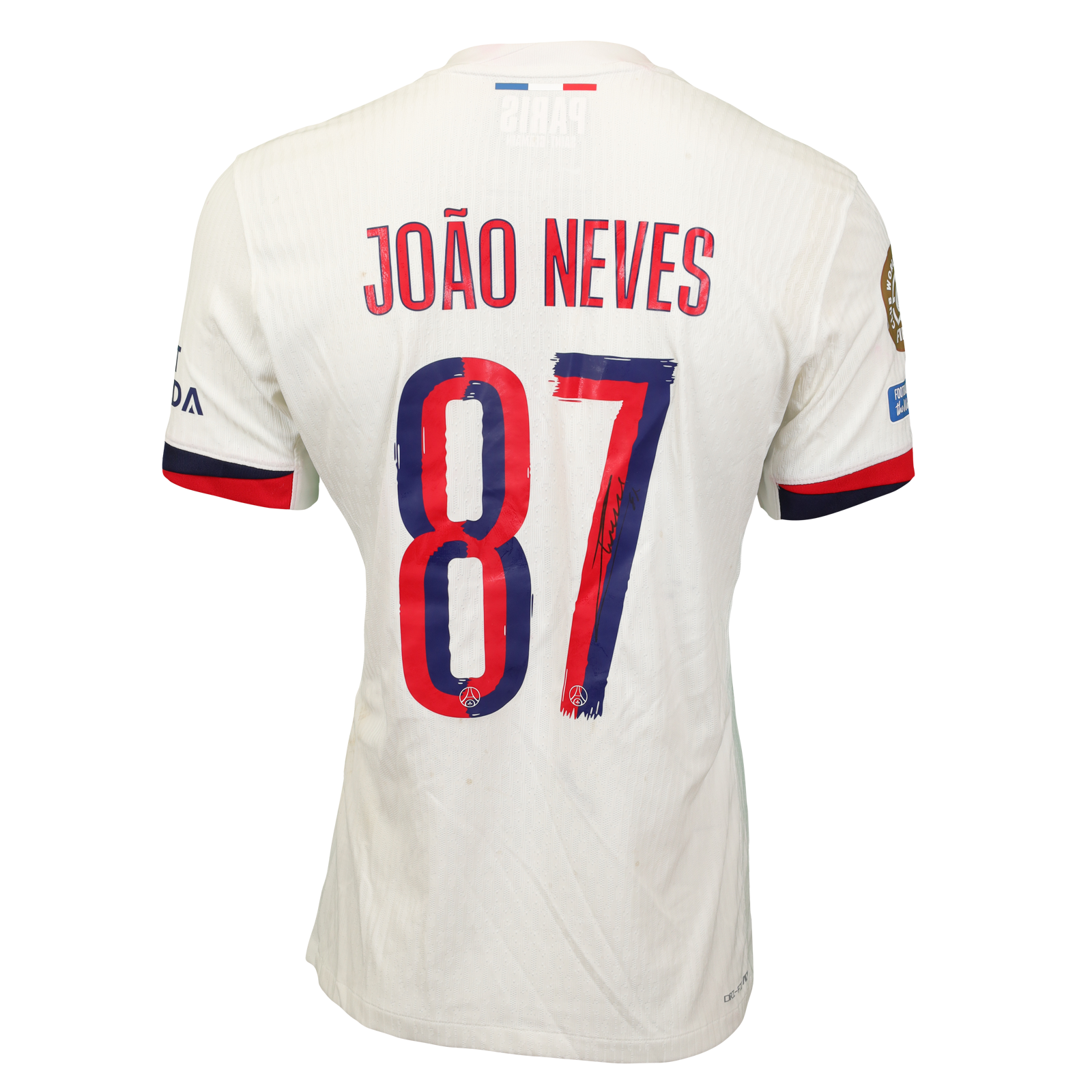 João Neves Paris Saint-Germain shirt