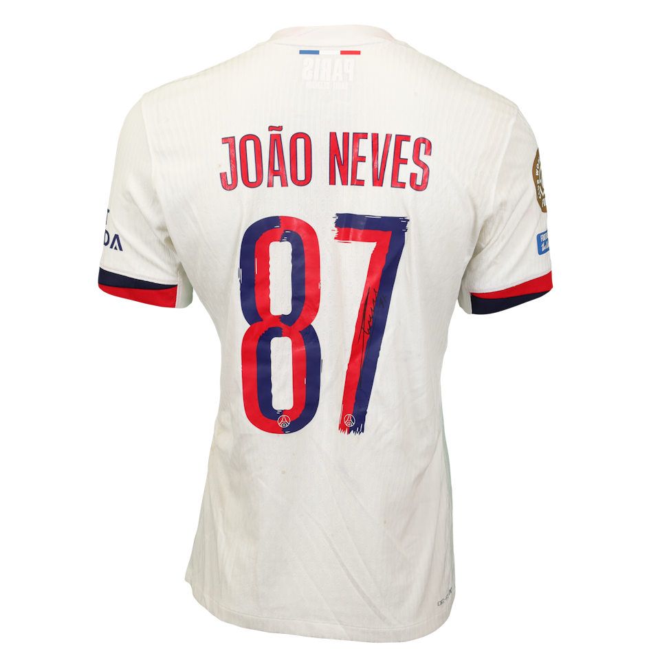 João Neves Paris Saint-Germain jersey