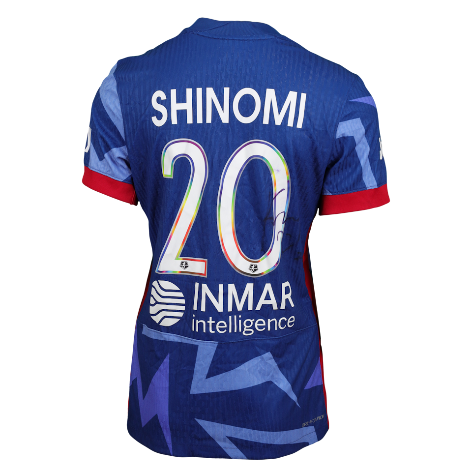 Shinomi Koyama 小山史乃観 North Carolina Courage shirt