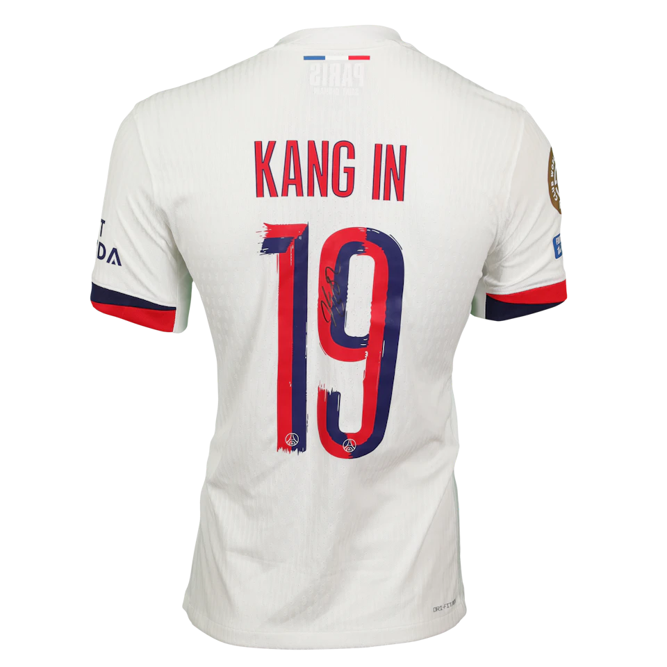 Kang-In Lee 이강인 Paris Saint-Germain shirt