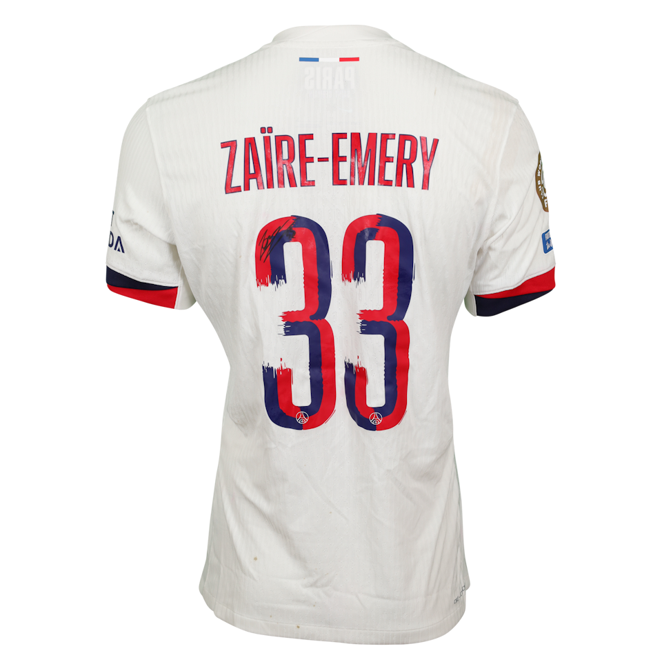 Warren Zaire Emery Paris Saint-Germain shirt