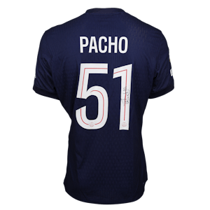 William Pacho Paris Saint-Germain jersey