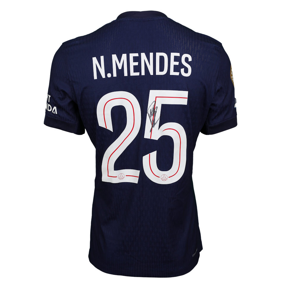 Nuno Mendes Paris Saint-Germain jersey