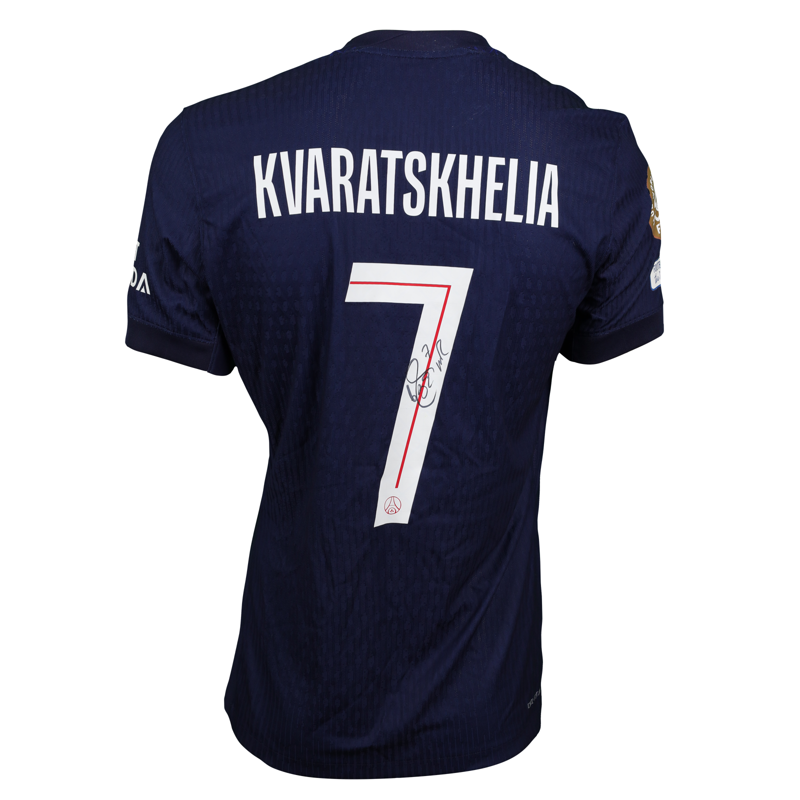 Khvicha Kvaratskhelia Paris Saint-Germain shirt