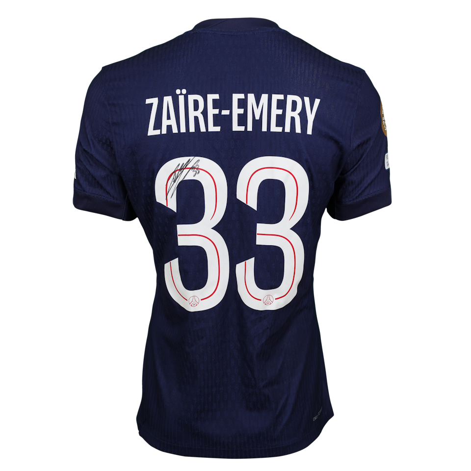 Warren Zaire Emery Paris Saint-Germain jersey