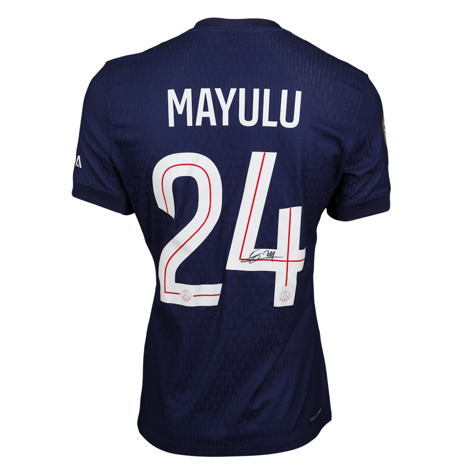 Maillot de Senny Mayulu (Paris Saint-Germain)
