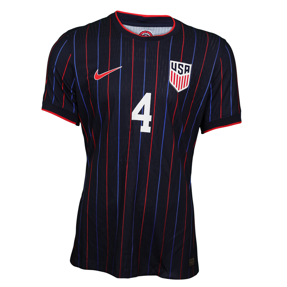 専用 テンダー T-NFL RAG Tyler Adams | United States - Costa Rica | MatchWornShirt
