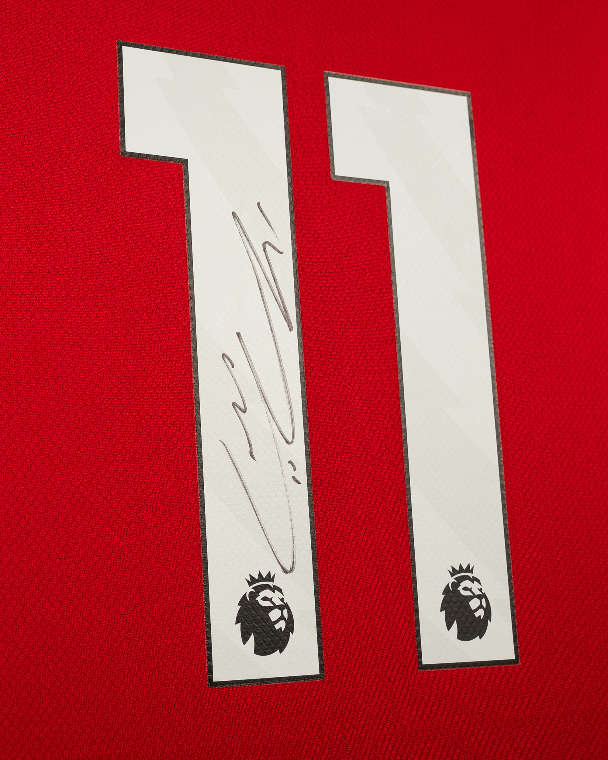 Limited Edition Framed Mohamed Salah Shirt - 11 | MatchWornShirt