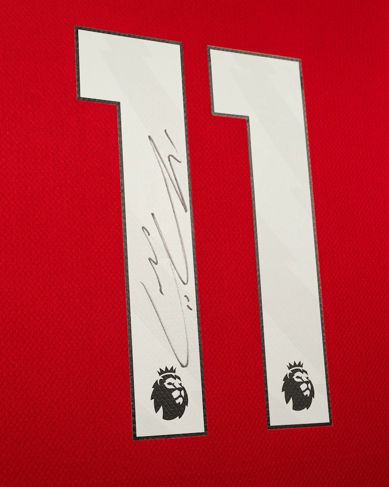 Limited Edition Framed Mohamed Salah Shirt - 11