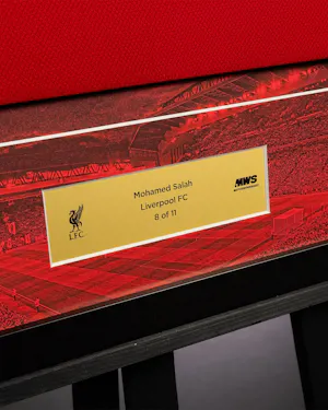 Limited Edition Framed Mohamed Salah Shirt - 8