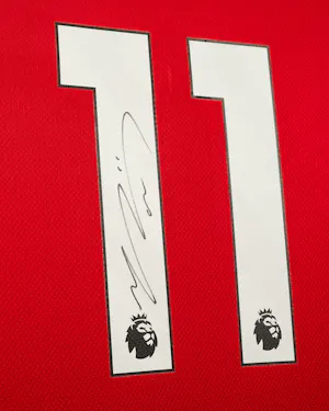 Limited Edition Framed Mohamed Salah Shirt - 8