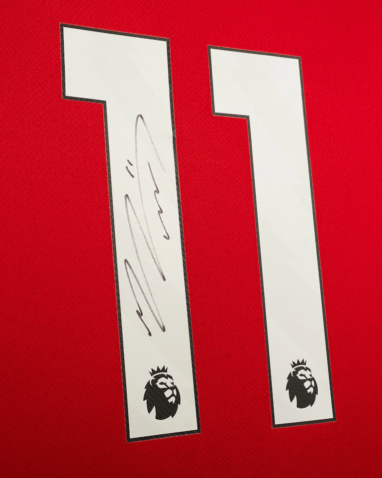 Limited Edition Framed Mohamed Salah Shirt - 4