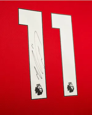 Limited Edition Framed Mohamed Salah Shirt - 2