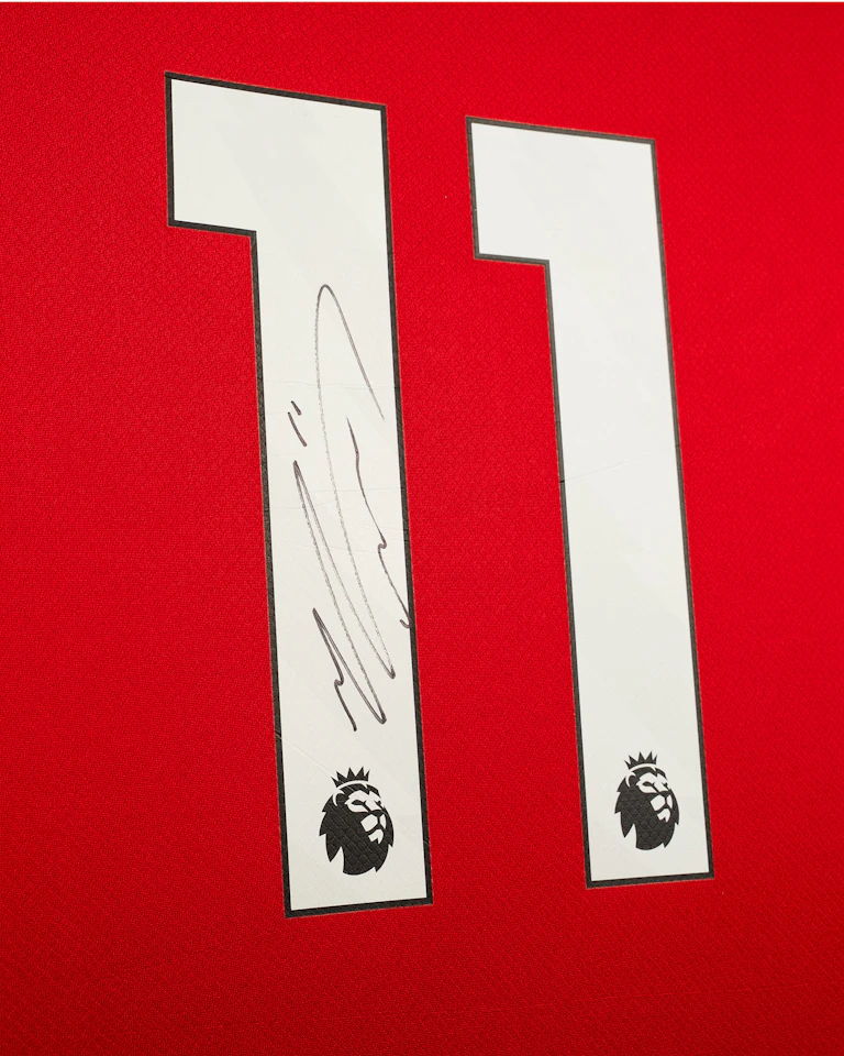 Limited Edition Framed Mohamed Salah Shirt - 2