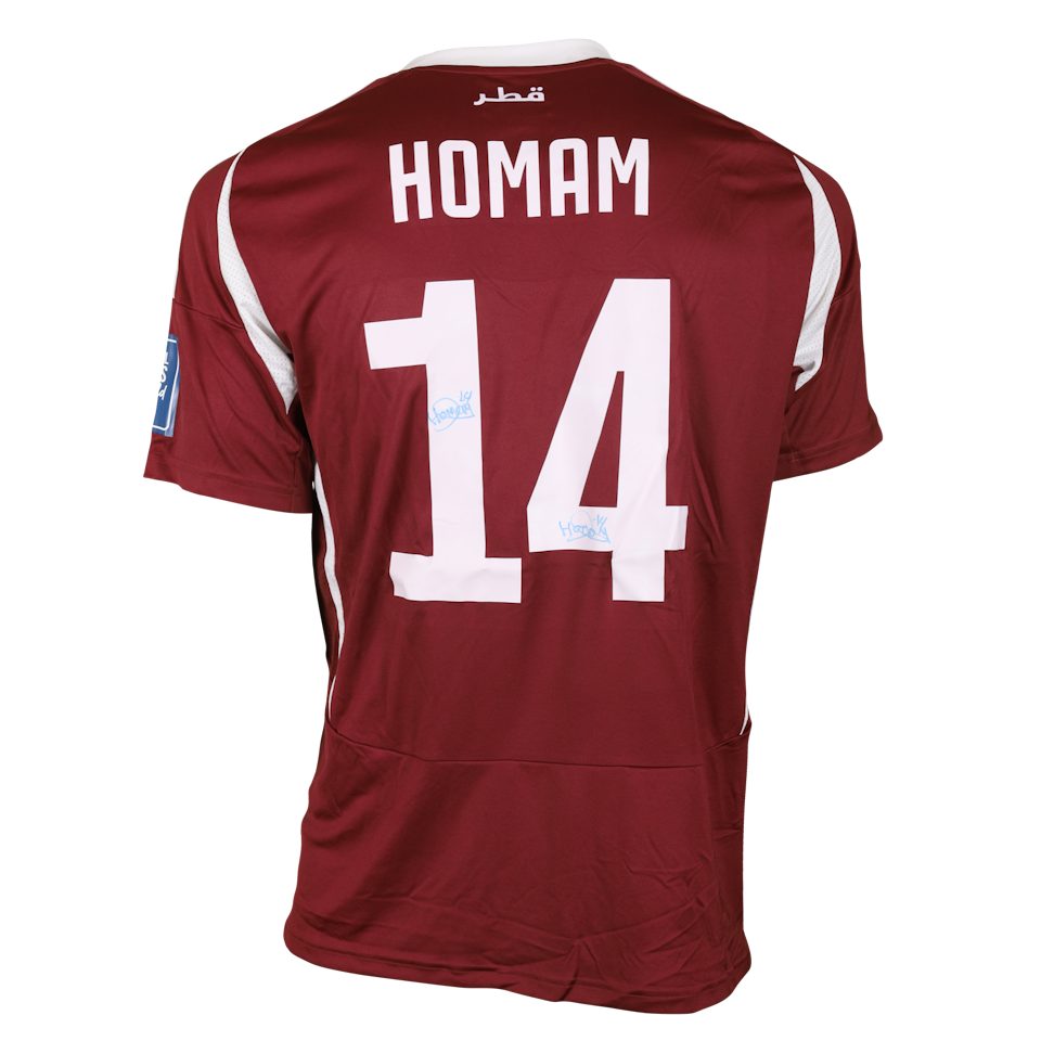 Homam Ahmed Qatar jersey