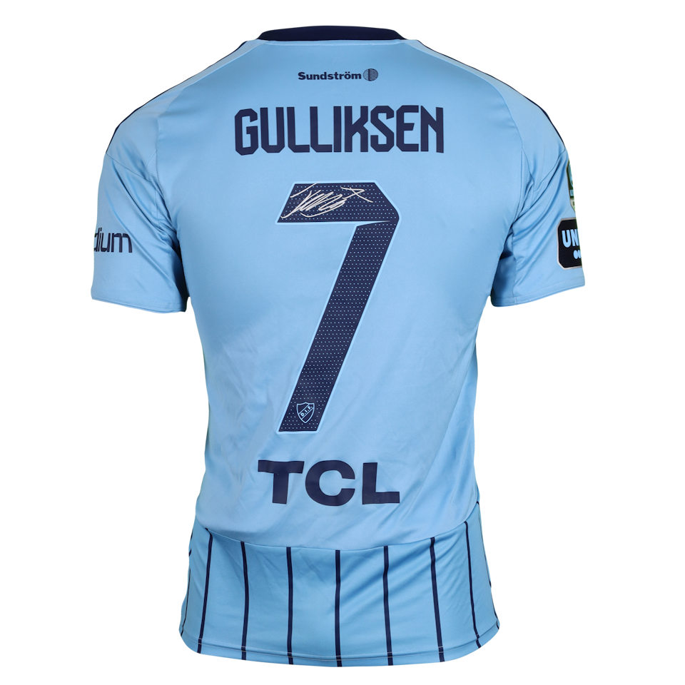 来自Djurgården的Tobias Fjeld Gulliksen球衣