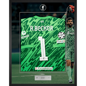 Limited Edition Framed Alisson Becker Shirt