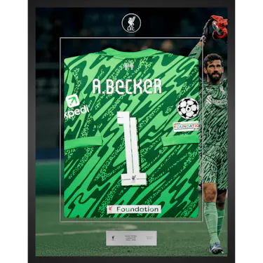 Limited Edition Framed Alisson Becker Shirt