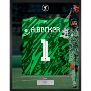 Limited Edition Framed Alisson Becker Shirt