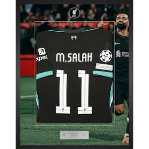Limited Edition Framed Mohamed Salah Shirt